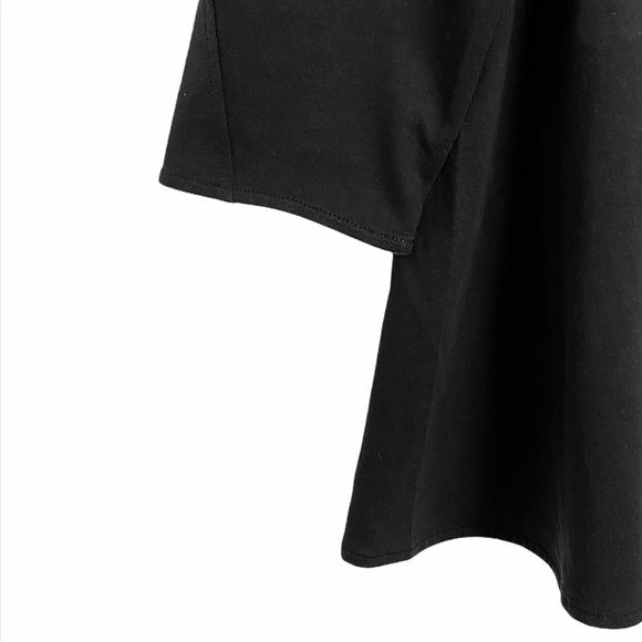 COS Black Trapeze Tunic Top 3/4 Sleeves Size US XS - Picture 4 of 6